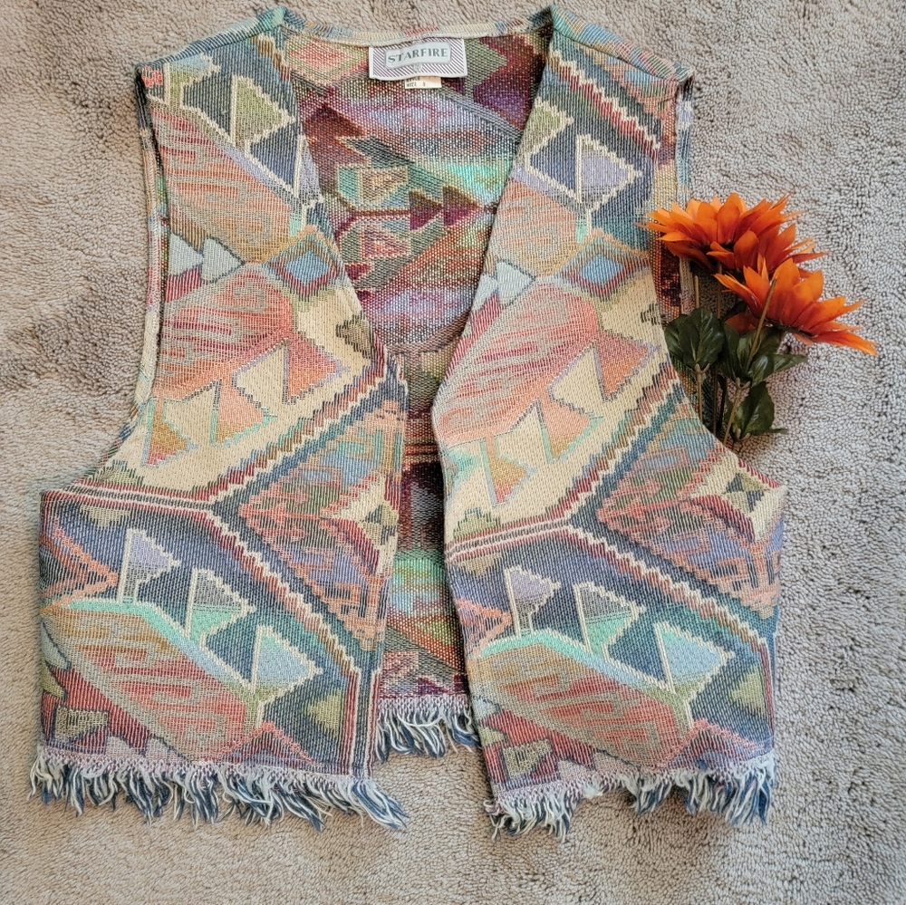 Vintage Starfire Aztec Vest